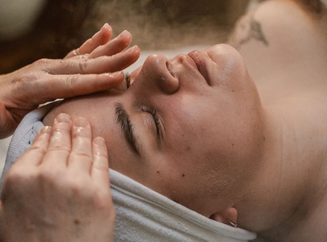 Luxury skincare textures